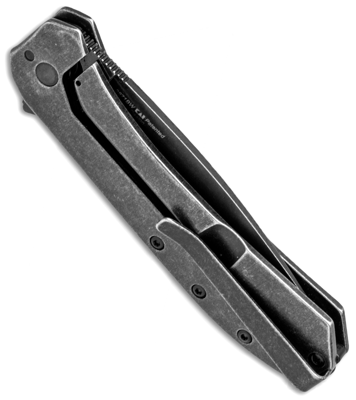Складной полуавтоматический нож Kershaw Amplitude 3.25 K3871BW, сталь 8Cr13MoV, рукоять нержавеющая сталь - фото 4