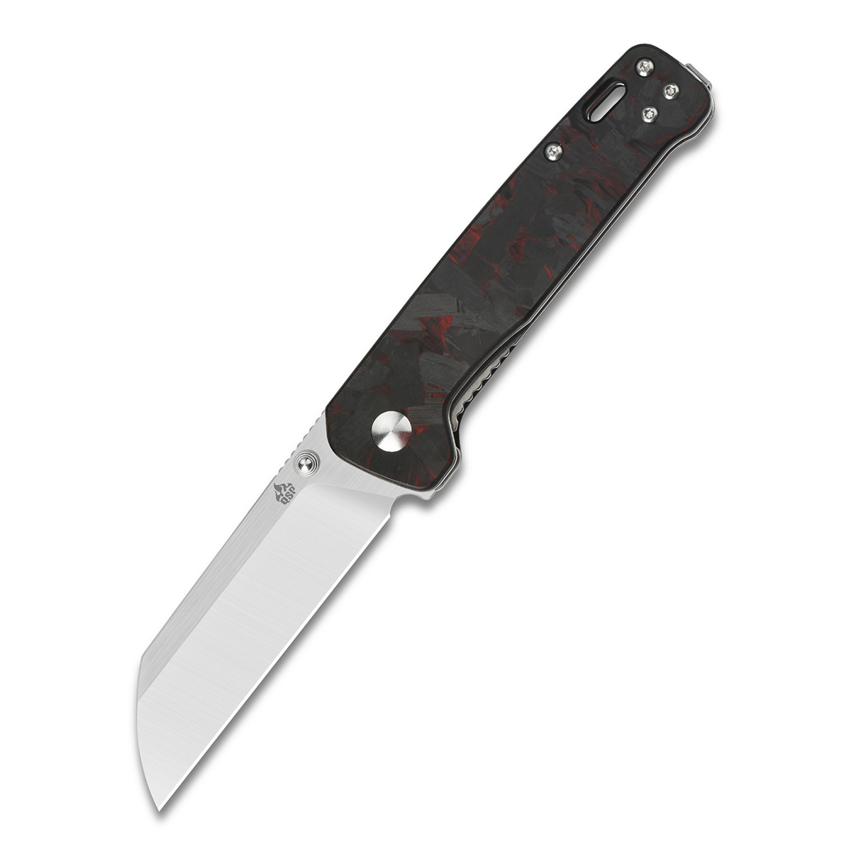 Складной нож QSP Penguin QS130-TRD, сталь D2, рукоять карбон