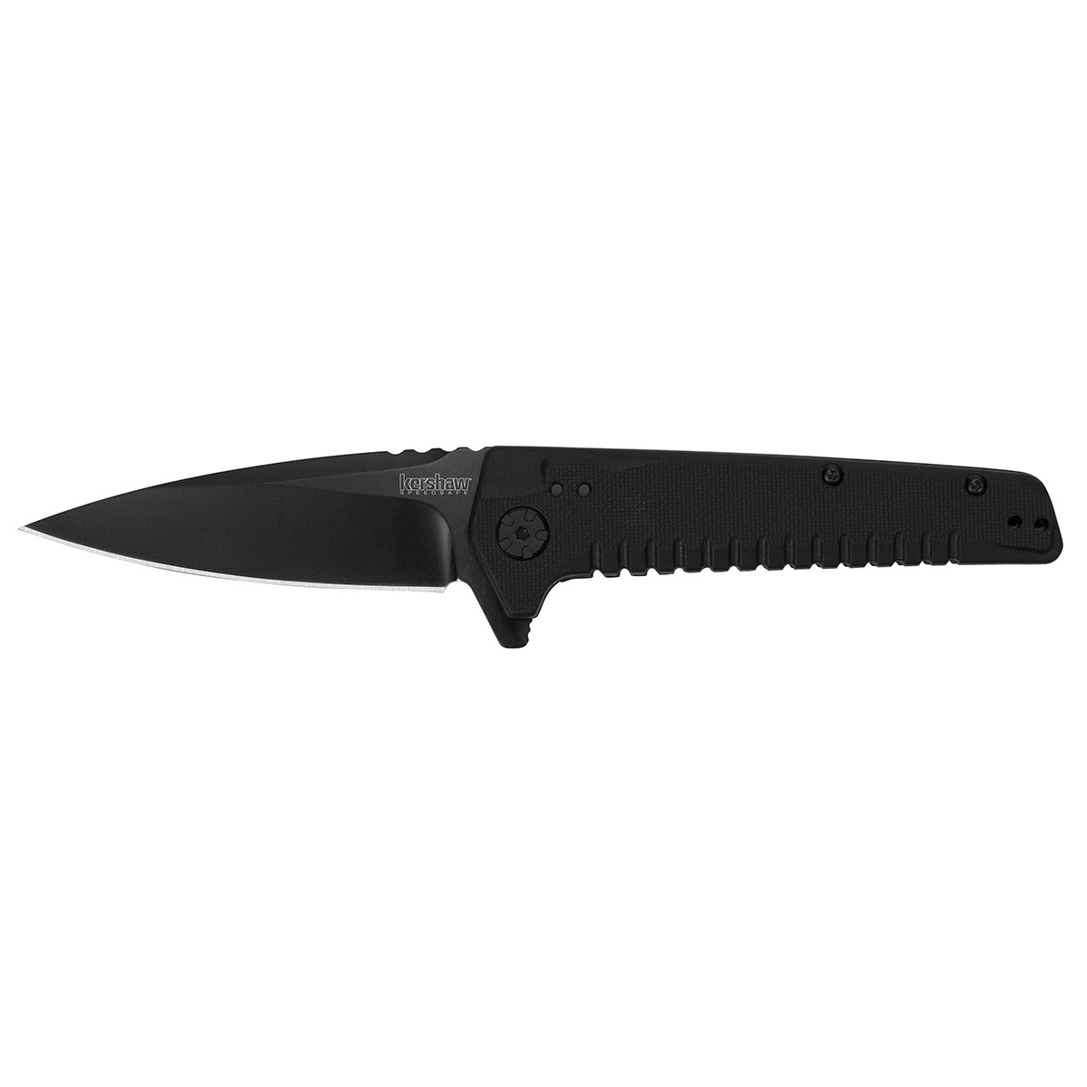 Складной полуавтоматический нож Kershaw Fatback K1935, сталь 8Cr13MoV, рукоять пластик полуавтоматический складной нож utilitac assisted клинок   рукоять   g 10