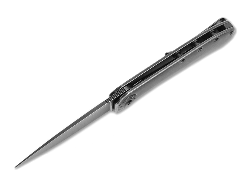 Складной полуавтоматический нож Kershaw Amplitude 3.25 K3871BW, сталь 8Cr13MoV, рукоять нержавеющая сталь - фото 7