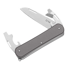 Фото Складной нож многофункциональный Fox Vulpis Large Titanium, сталь M390, рукоять титан