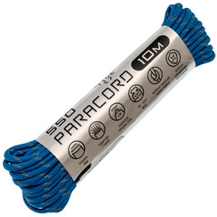 Фото Паракорд 550 световозвращающий Blue, 10 м