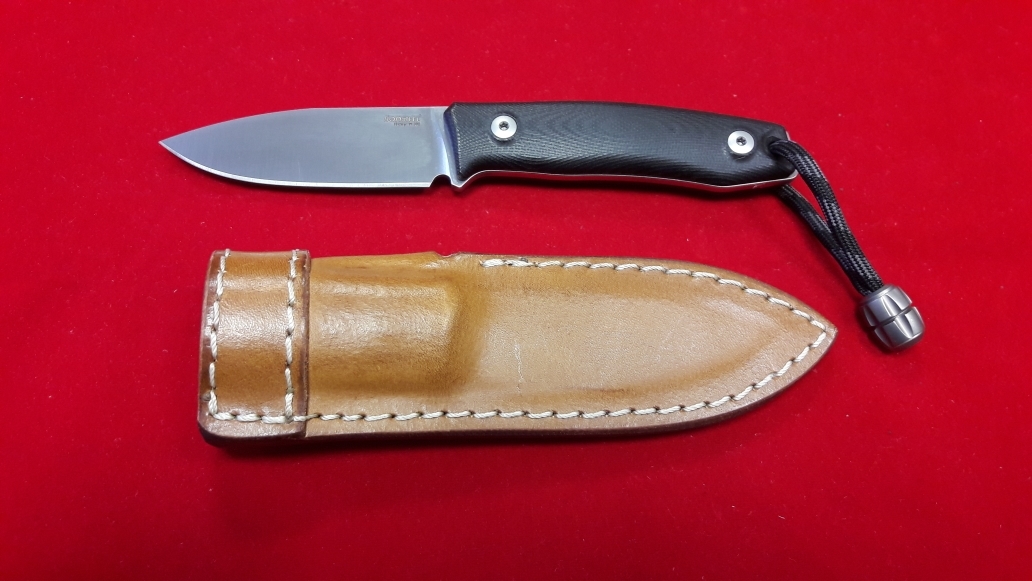 Нож с фиксированным клинком LionSteel M1 GBK, сталь M390, рукоять G10, черный - фото 9