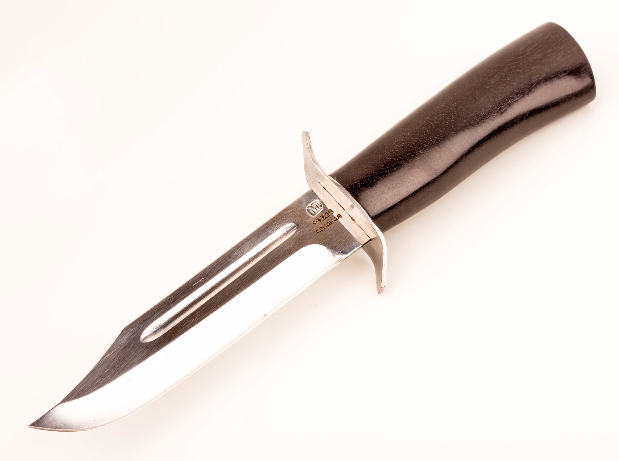 Нож разведчика МТ-108, кованый, сталь 95х18, Ворсма - фото 1