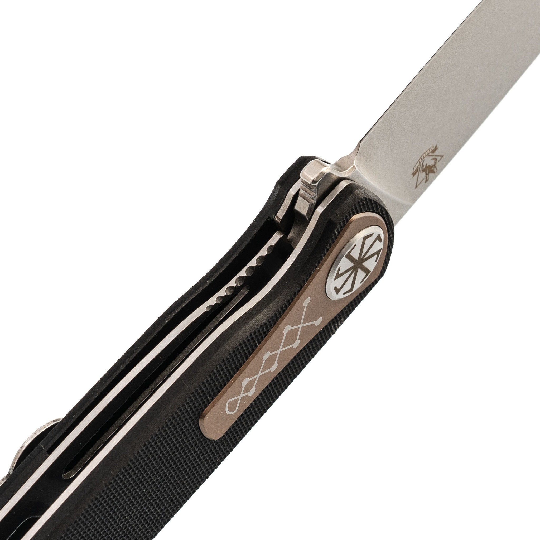 Нож складной Идол-01 Steelclaw, сталь D2, рукоять G10 - фото 5