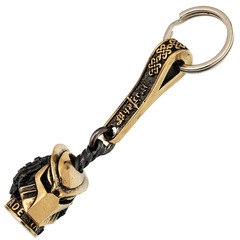 Фото Брелок Хищник с биркой, бронза