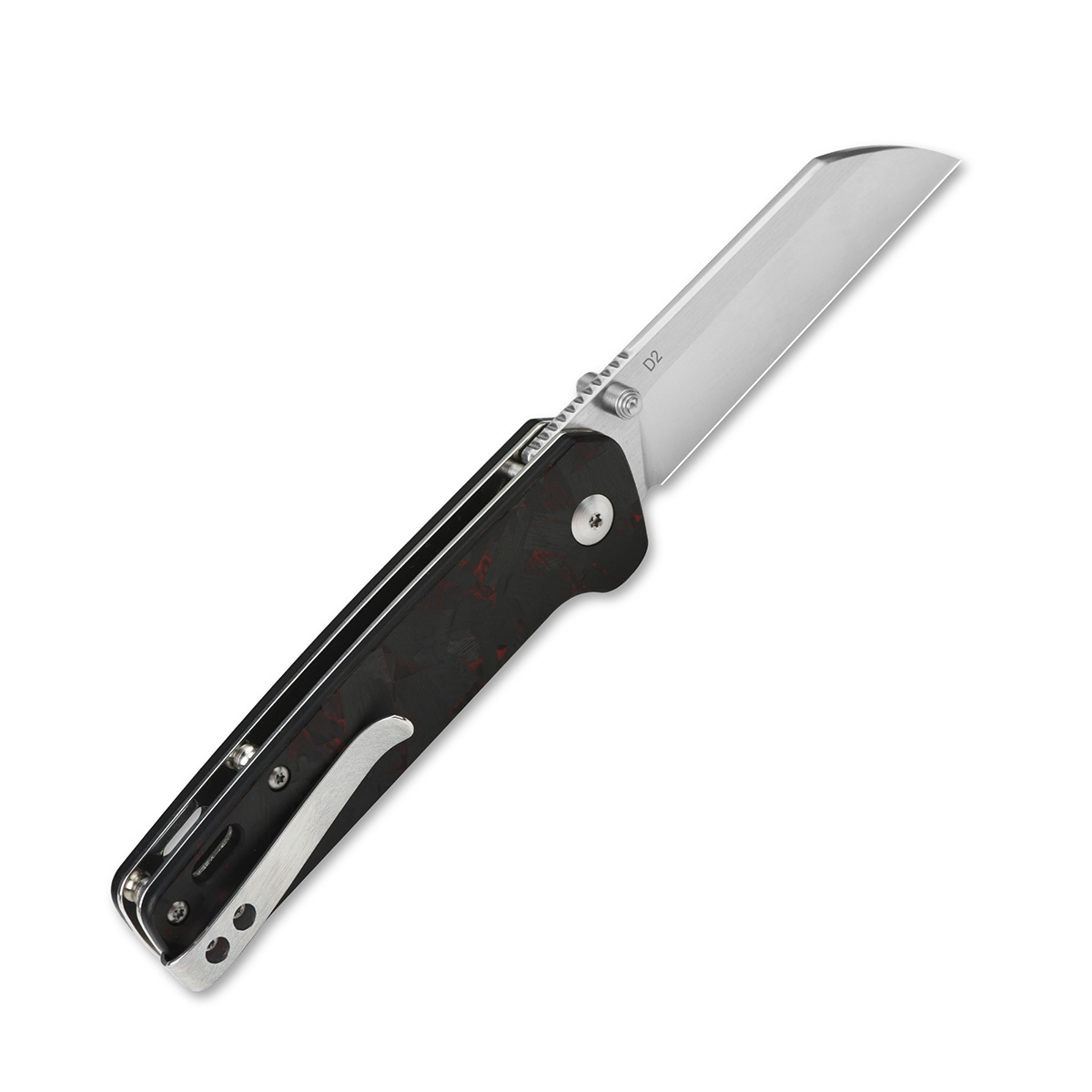 Складной нож Penguin, сталь D2, рукоять карбон - фото 3