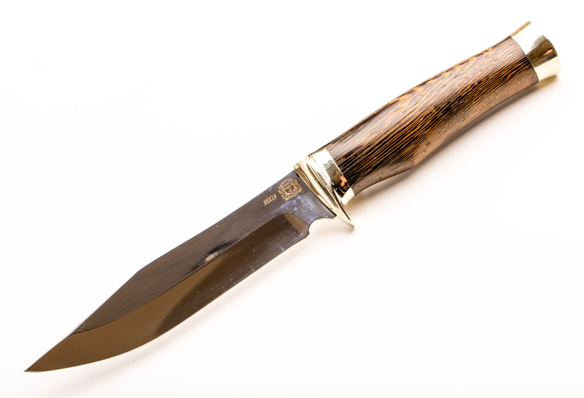 фото Военный нож смерч-1, сталь 95х18, рукоять венге мастерская сковородихина