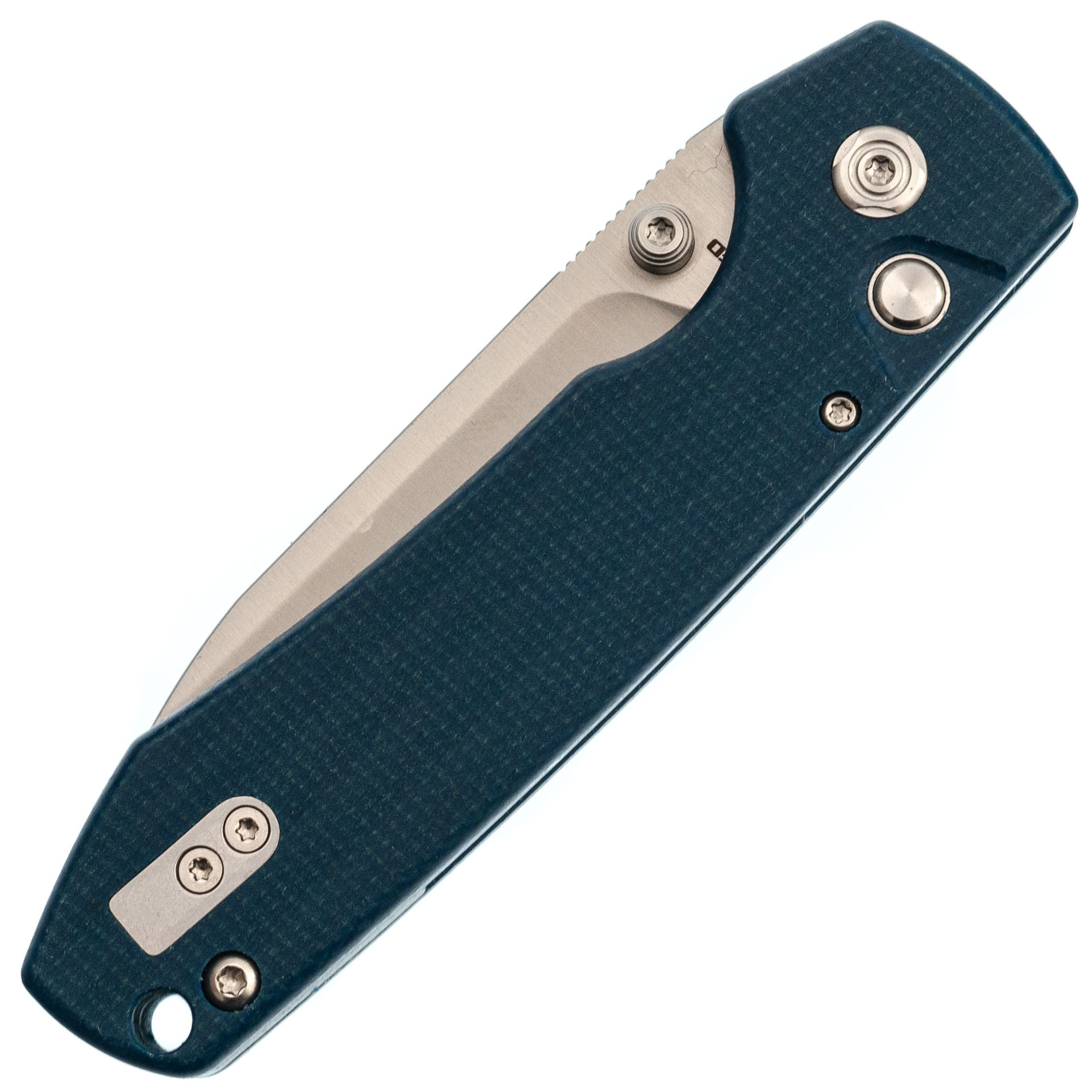 Складной нож Raccoon Vosteed, сталь 14C28N, рукоять микарта, синий - фото 8