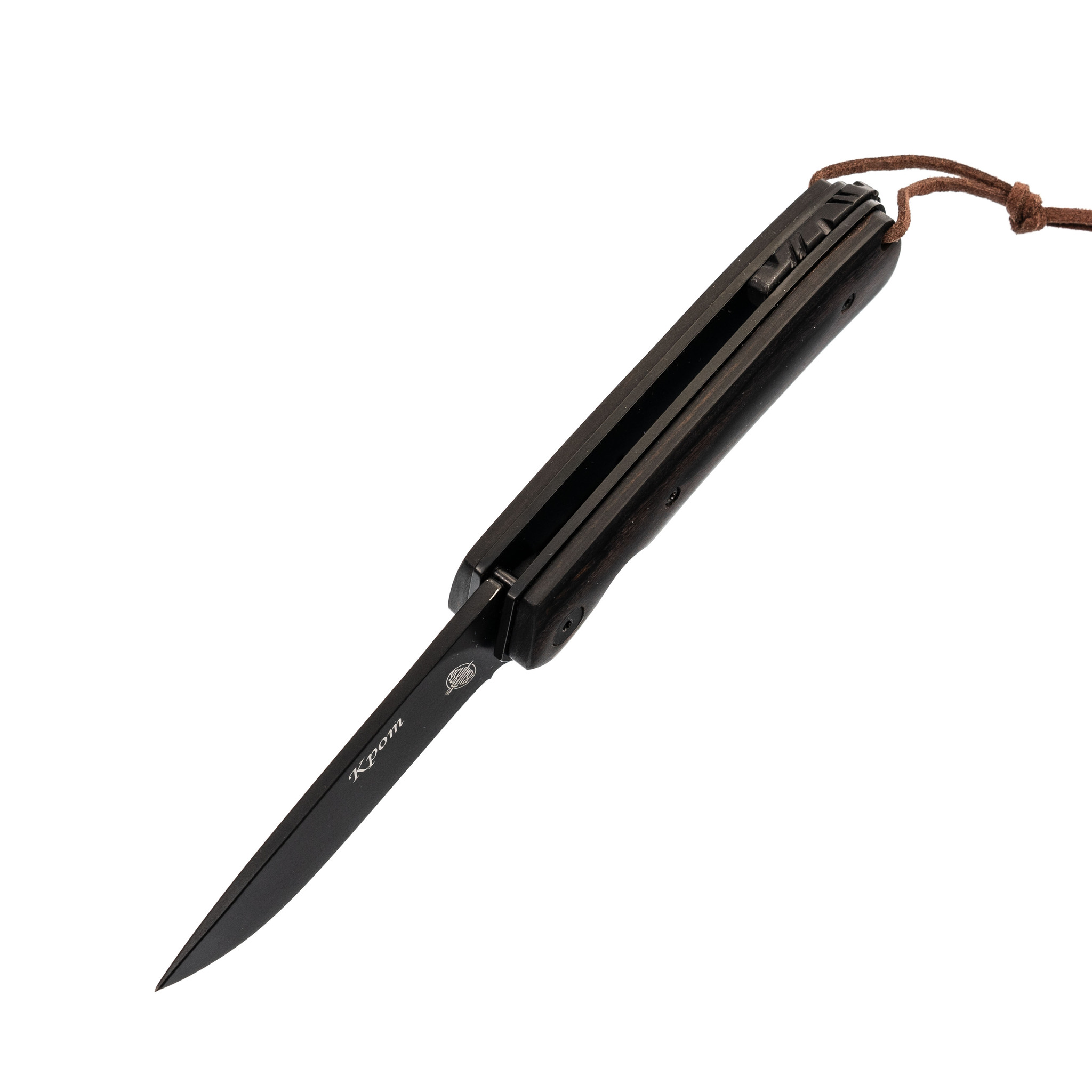 Складной нож Крот, черный от Ножиков