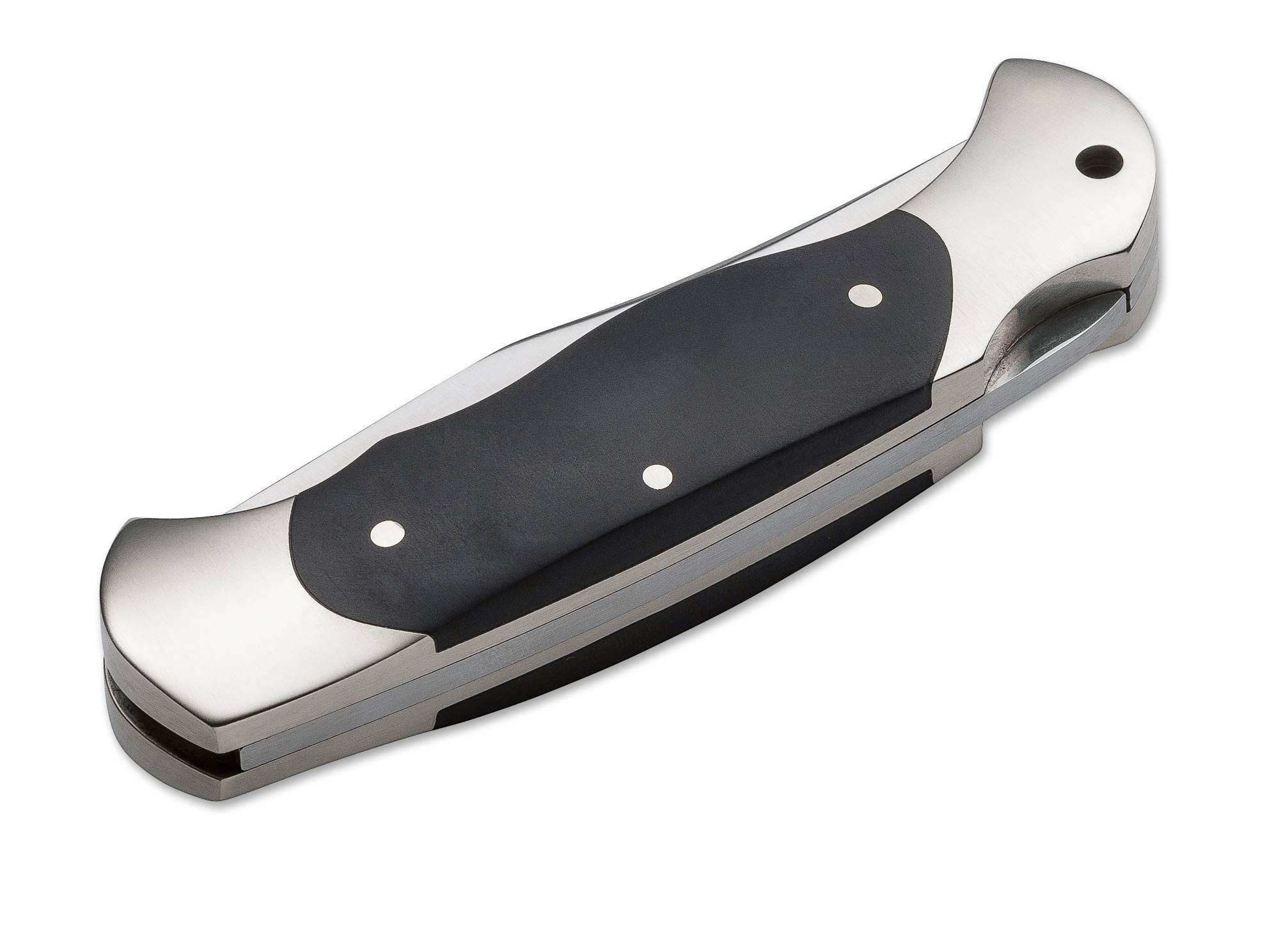 Нож складной Scout ABS - BOKER 112033, сталь Bhler N690 Satin, рукоять ABS-Пластик/нейзильбер - фото 5