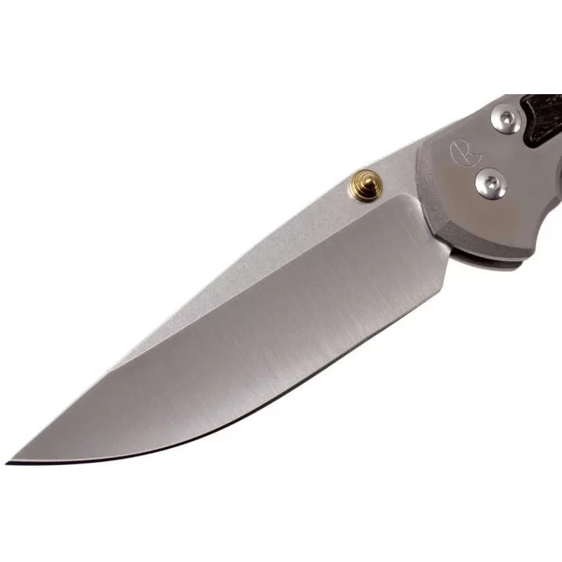 Складной нож Chris Reeve Large Sebenza 21, сталь S35VN, рукоять титановый сплав со вставкой из дуба от Ножиков