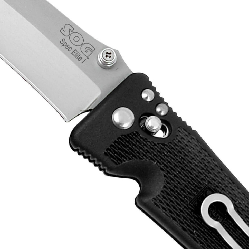Складной нож Spec Elite I - SOG SE14 10.2 см., сталь VG-10, рукоять пластик GRN - фото 7