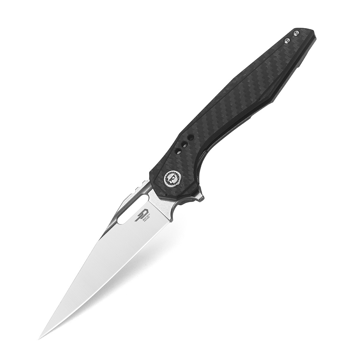 Складной нож Bestech Malware, сталь S35VN, рукоять титан/карбон складной нож bestech knives ascot d2 черно красный карбон