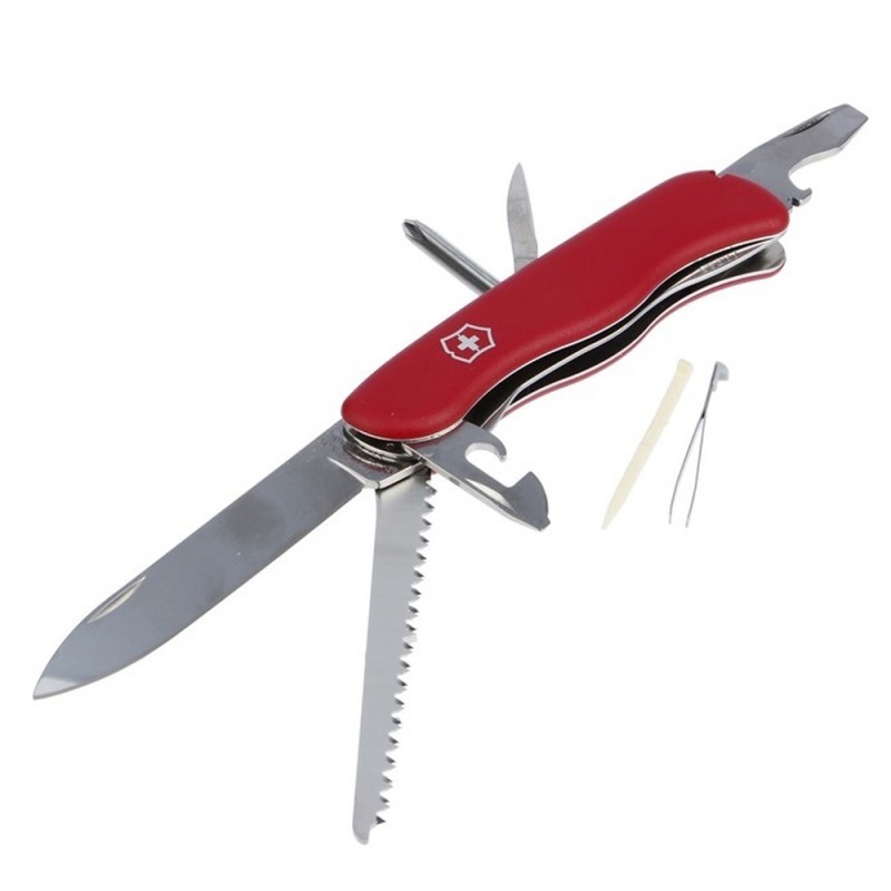 Нож перочинный Victorinox Trailmaster, сталь X50CrMoV15, рукоять нейлон, красный - фото 3