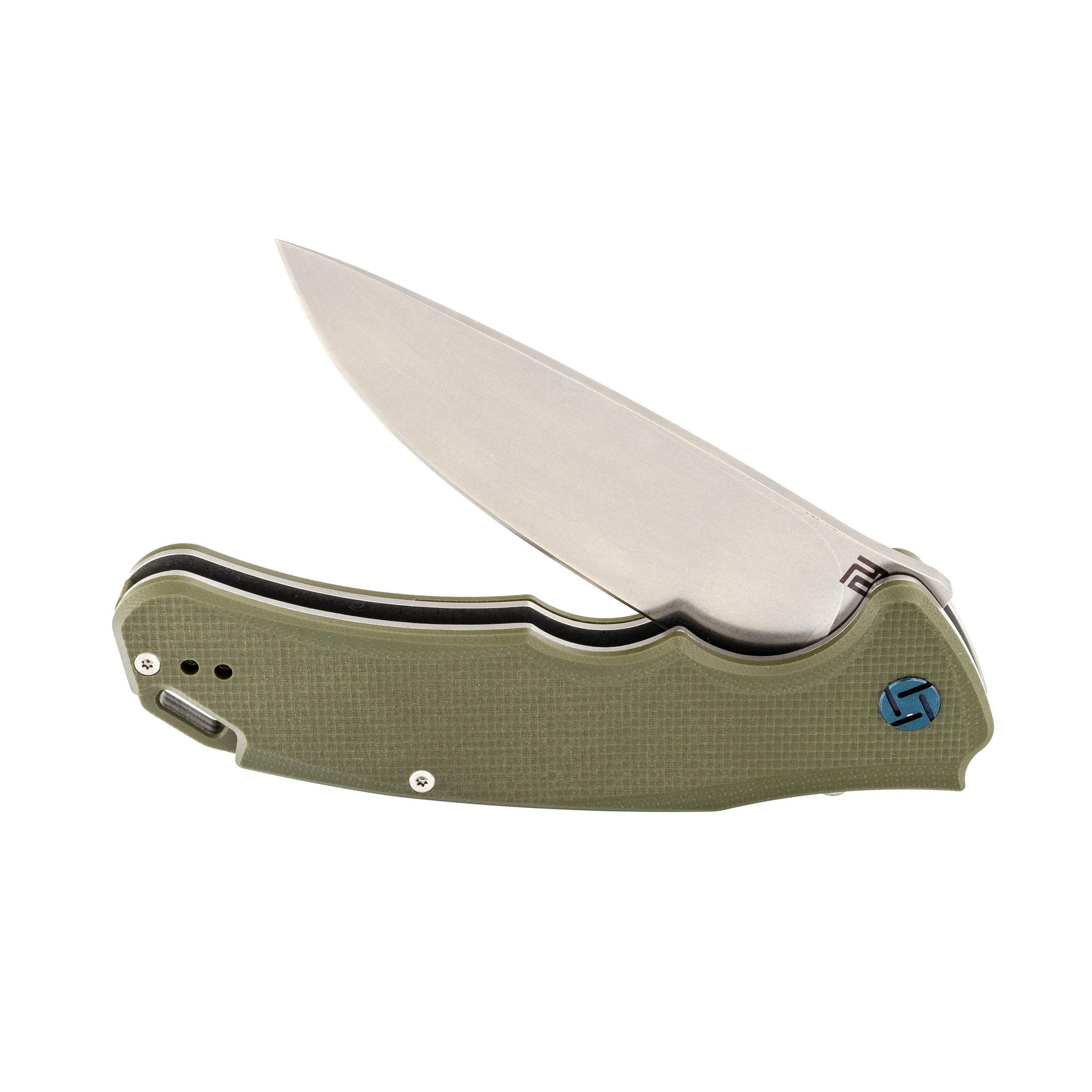 Складной нож Artisan Tradition, сталь D2, G10 Olive - фото 5