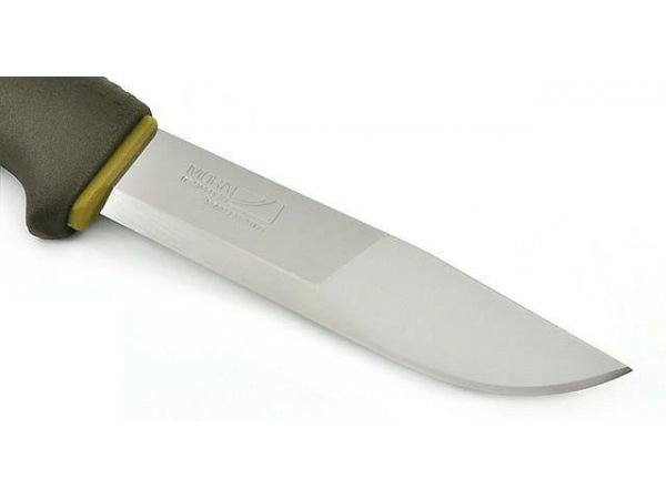 Нож с фиксированным лезвием Morakniv Bushcraft Forest, сталь Sandvik 12C27, ручка резина/пластик - фото 9