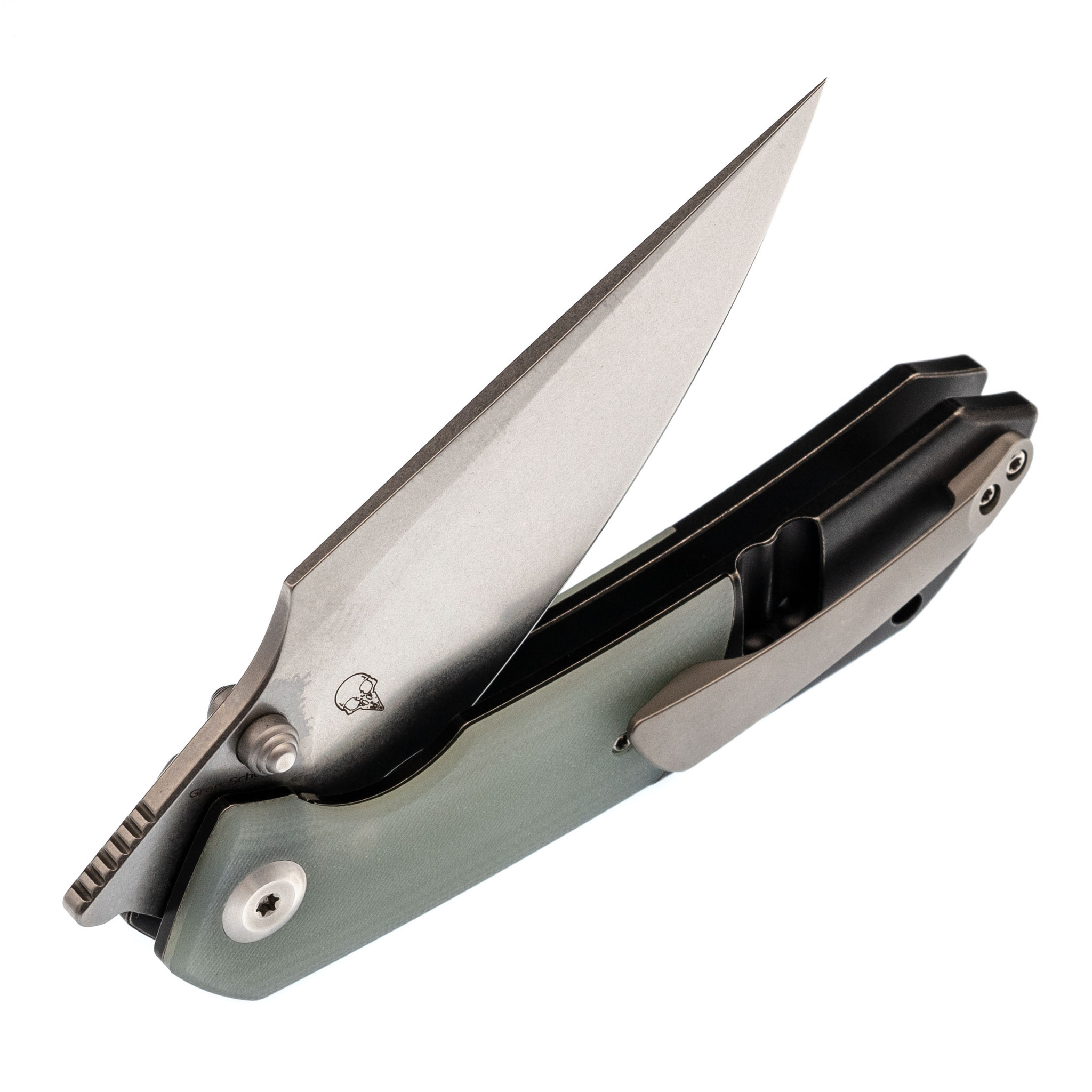 Складной нож Kansept knives Fenrir, сталь CPM-S35VN, G10/титан - фото 5