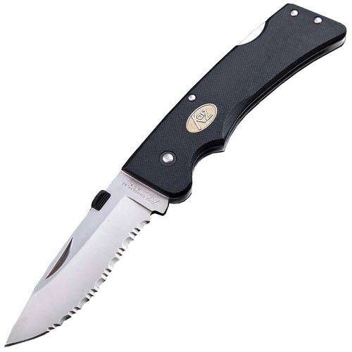 Складной нож большой Katz S.W.A.T. Combo, сталь XT-80, рукоять G10