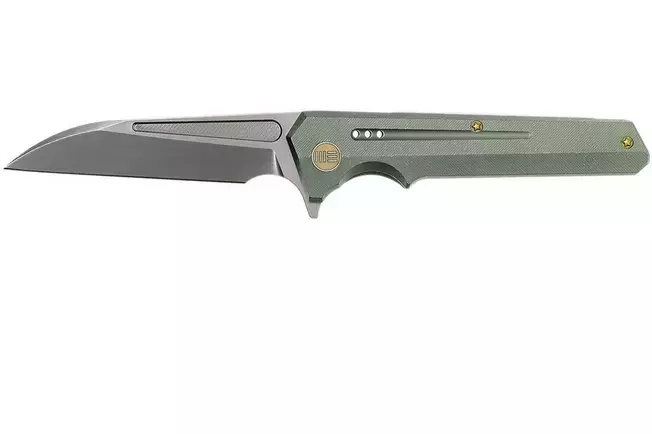 фото Складной нож we knife, сталь m390, рукоять титан