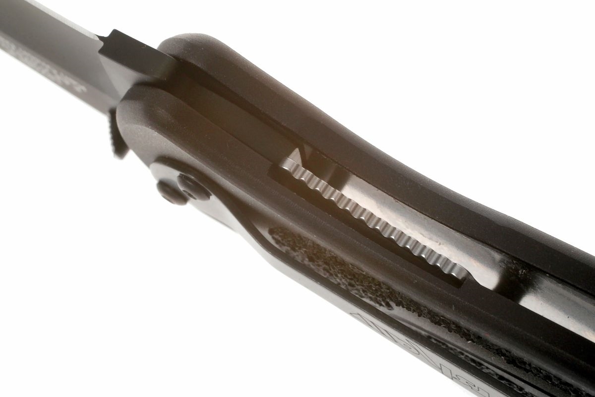 Нож складной Kershaw 1670BLK Blur Black, сталь Sandvik 14C28N, рукоять анодированный алюминий - фото 5