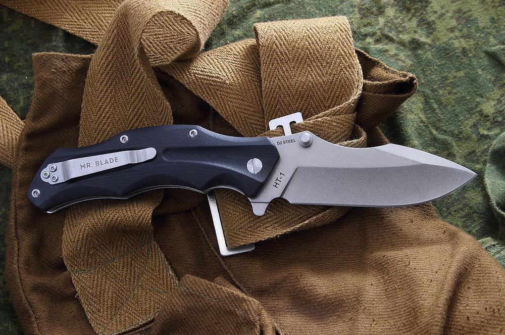 Нож складной HT-1 Mr.Blade (Stone Washed) от Ножиков