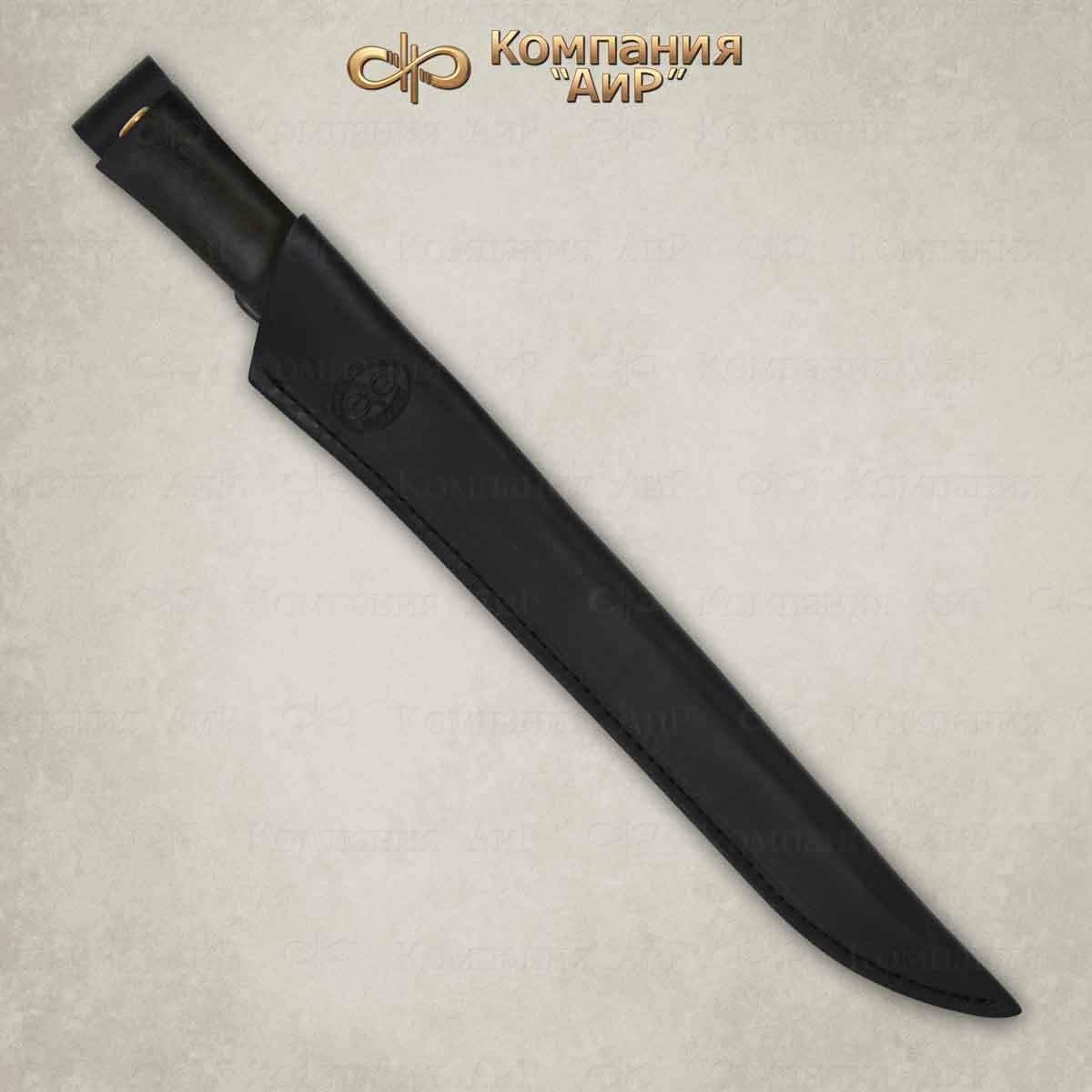 Нож АиР Бурятский большой, сталь 95х18, рукоять граб - фото 3