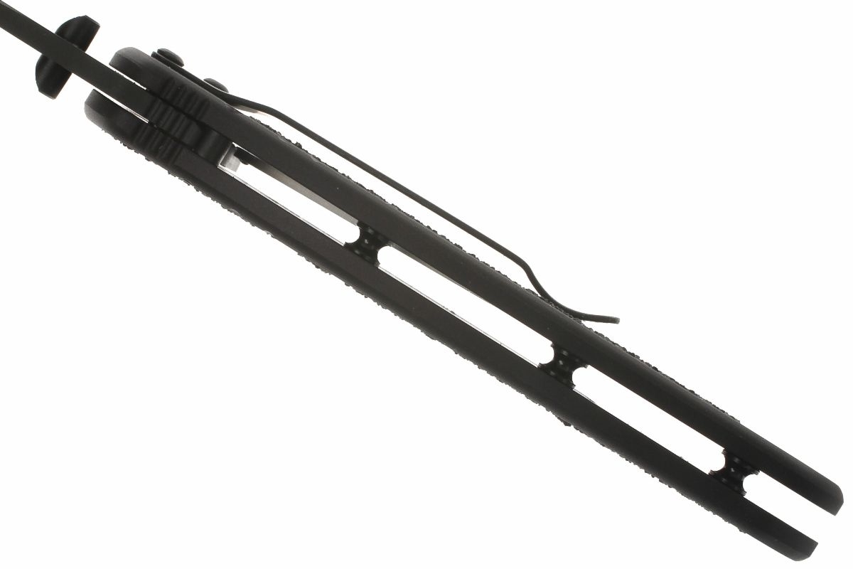 Нож складной Kershaw 1670BLK Blur Black, сталь Sandvik 14C28N, рукоять анодированный алюминий - фото 7