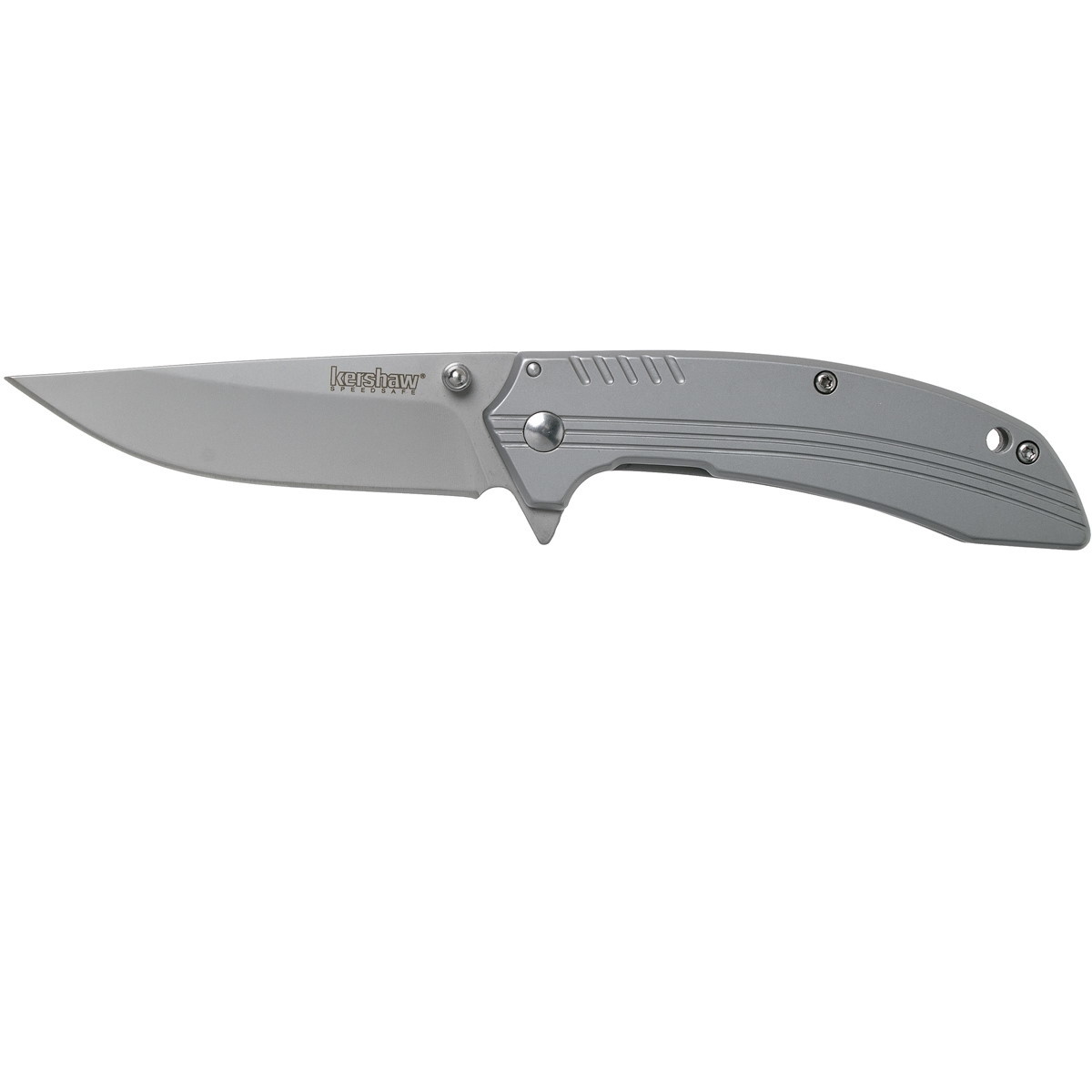 Полуавтоматический складной нож Kershaw Shroud, сталь 8Cr13MoV, рукоять нержавеющая сталь - фото 1