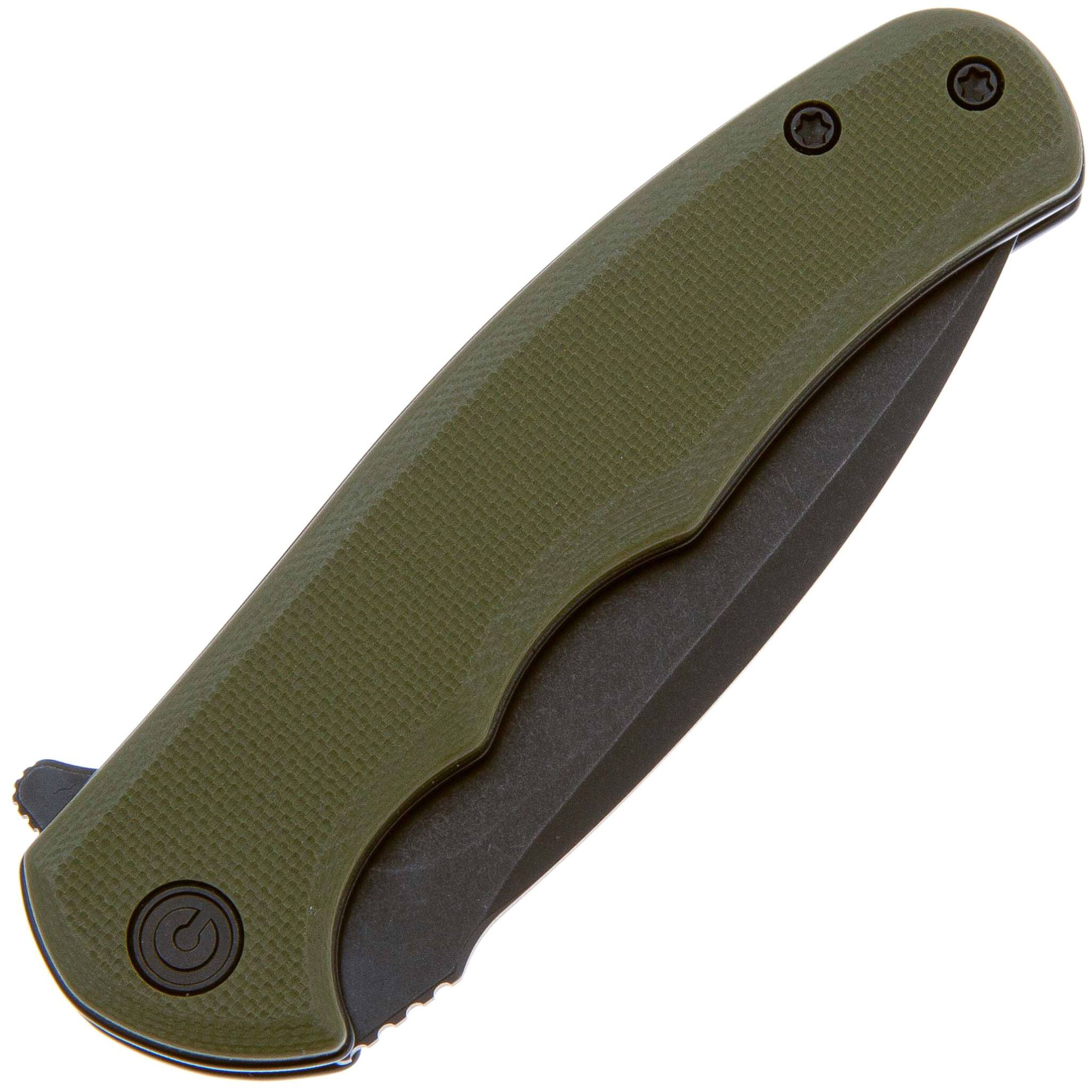 Складной нож CIVIVI Mini Praxis, сталь D2, рукоять G10 Green - фото 3