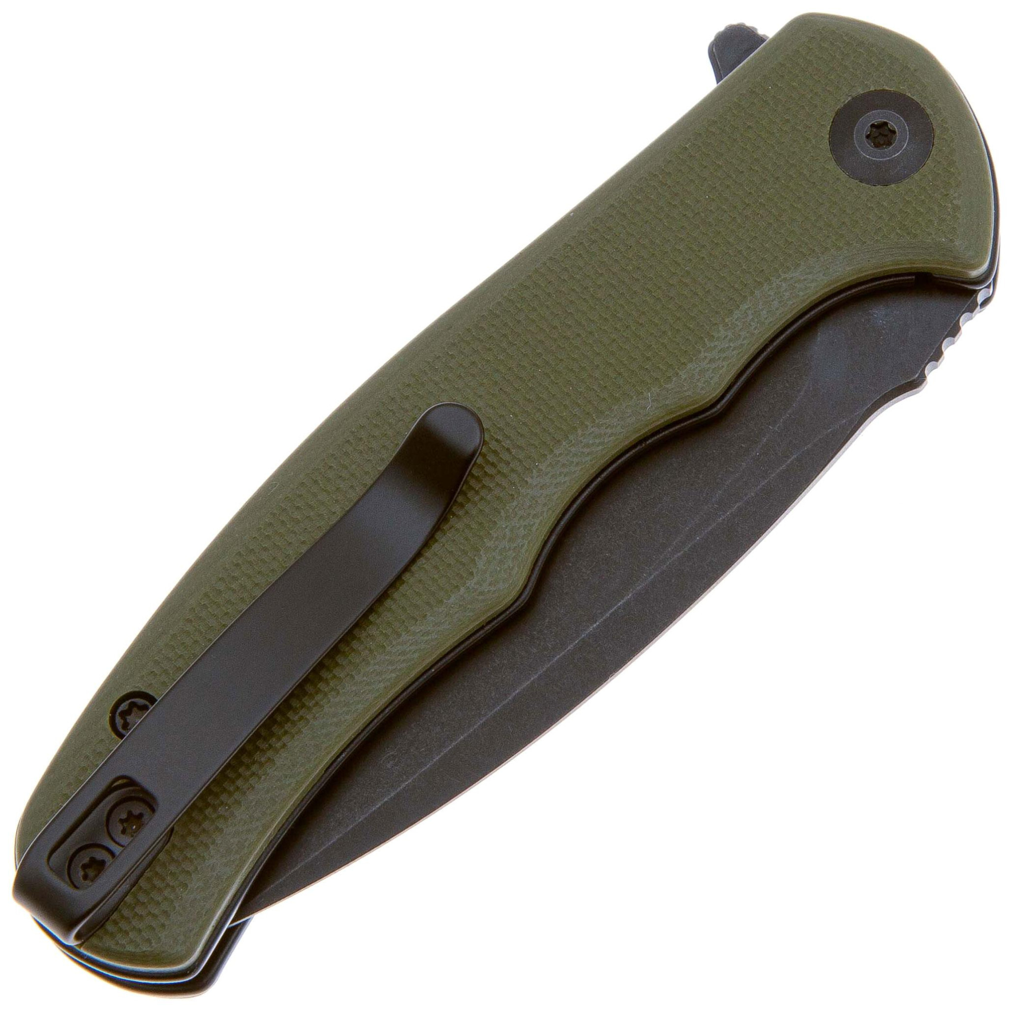 Складной нож CIVIVI Mini Praxis, сталь D2, рукоять G10 Green - фото 4