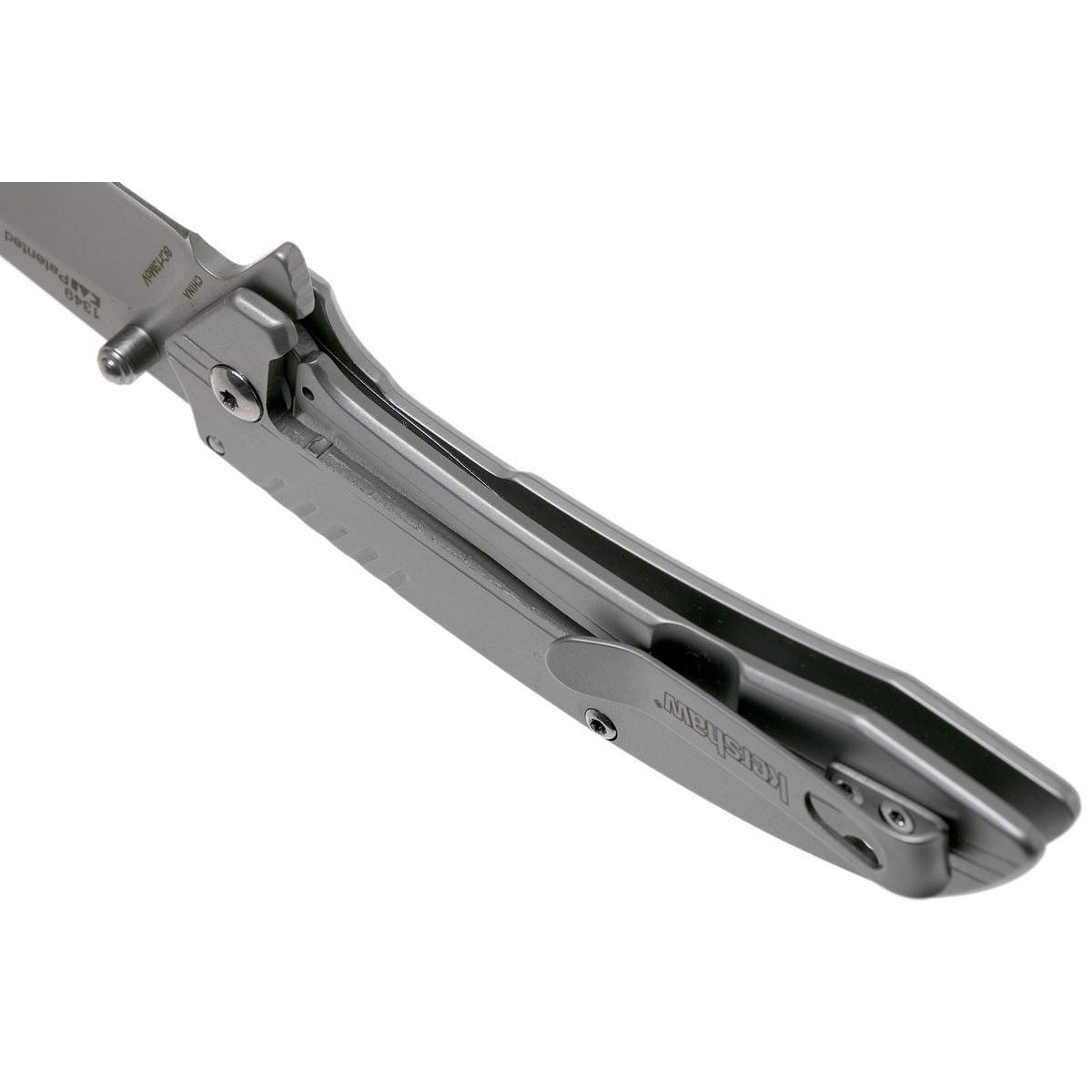 Полуавтоматический складной нож Kershaw Shroud, сталь 8Cr13MoV, рукоять нержавеющая сталь - фото 5