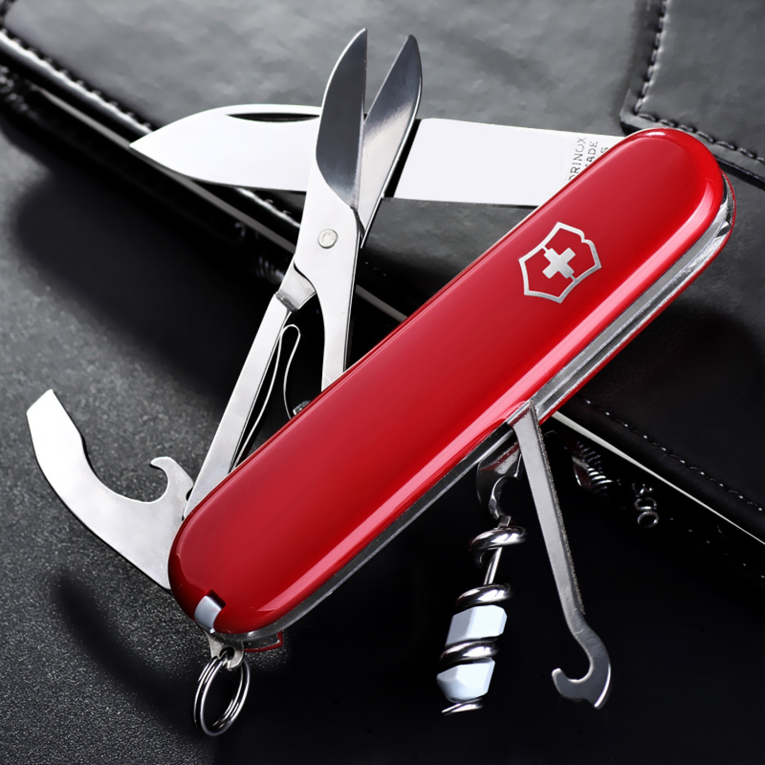 Нож перочинный Victorinox Compact 1.3405 91мм 15 функций красный - фото 9
