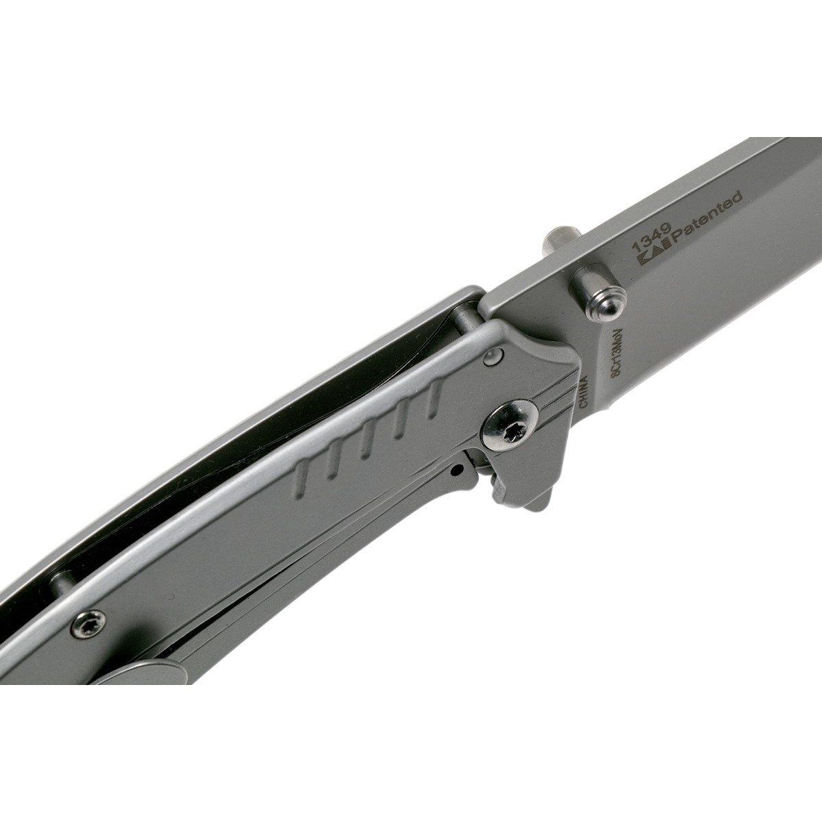 Полуавтоматический складной нож Kershaw Shroud, сталь 8Cr13MoV, рукоять нержавеющая сталь - фото 6