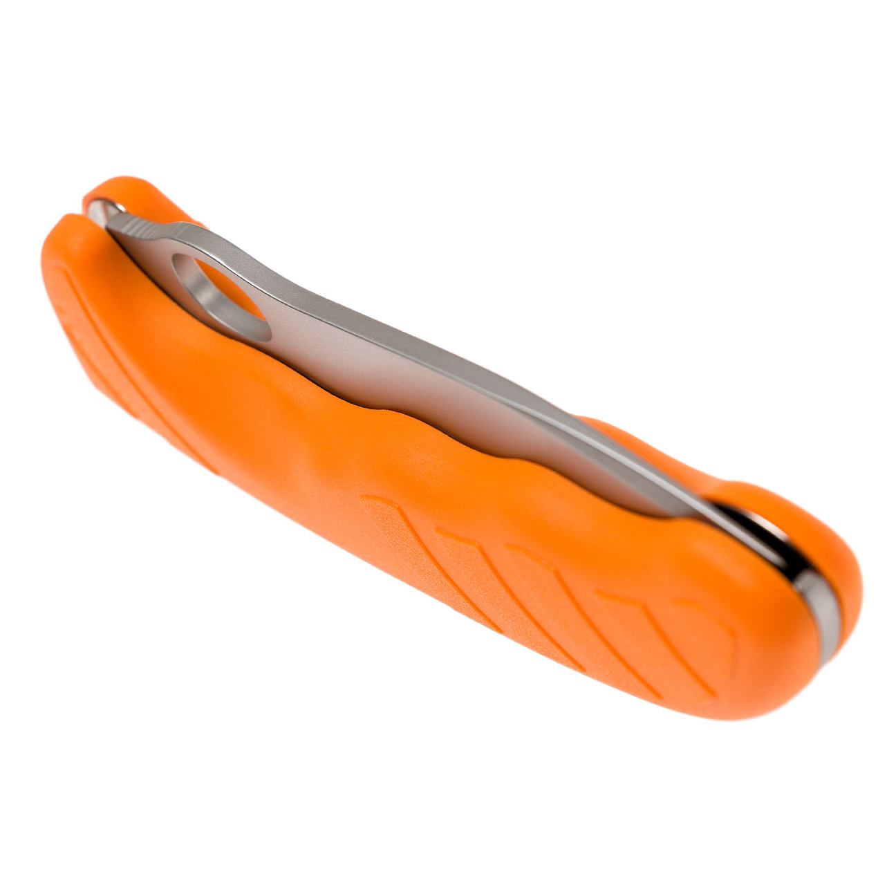 Нож Victorinox Hunter Pro 0.9410.9 225мм одно лезвие с чехлом для ремня оранжевый - фото 9