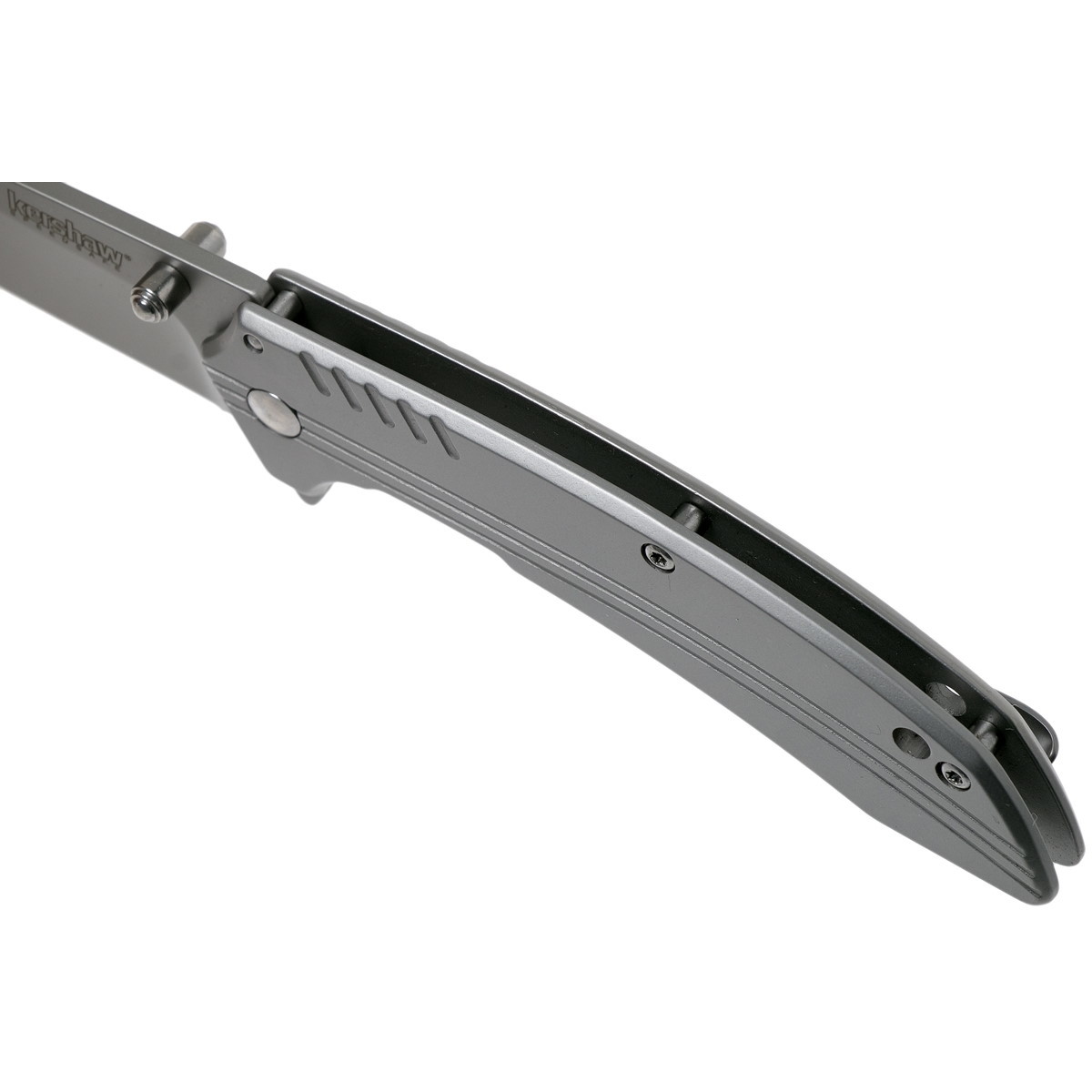 Полуавтоматический складной нож Kershaw Shroud, сталь 8Cr13MoV, рукоять нержавеющая сталь - фото 7