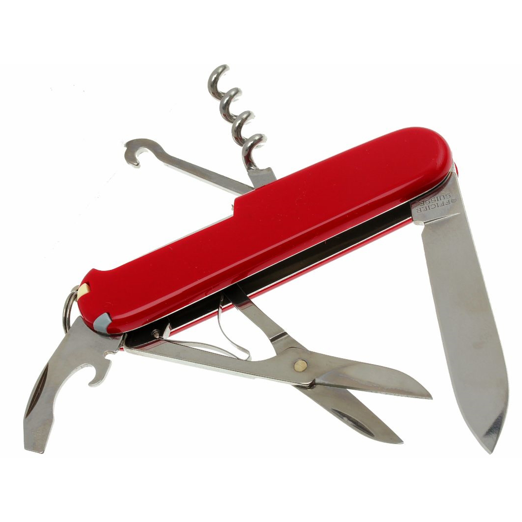 Нож перочинный Victorinox Compact 1.3405 91мм 15 функций красный - фото 4