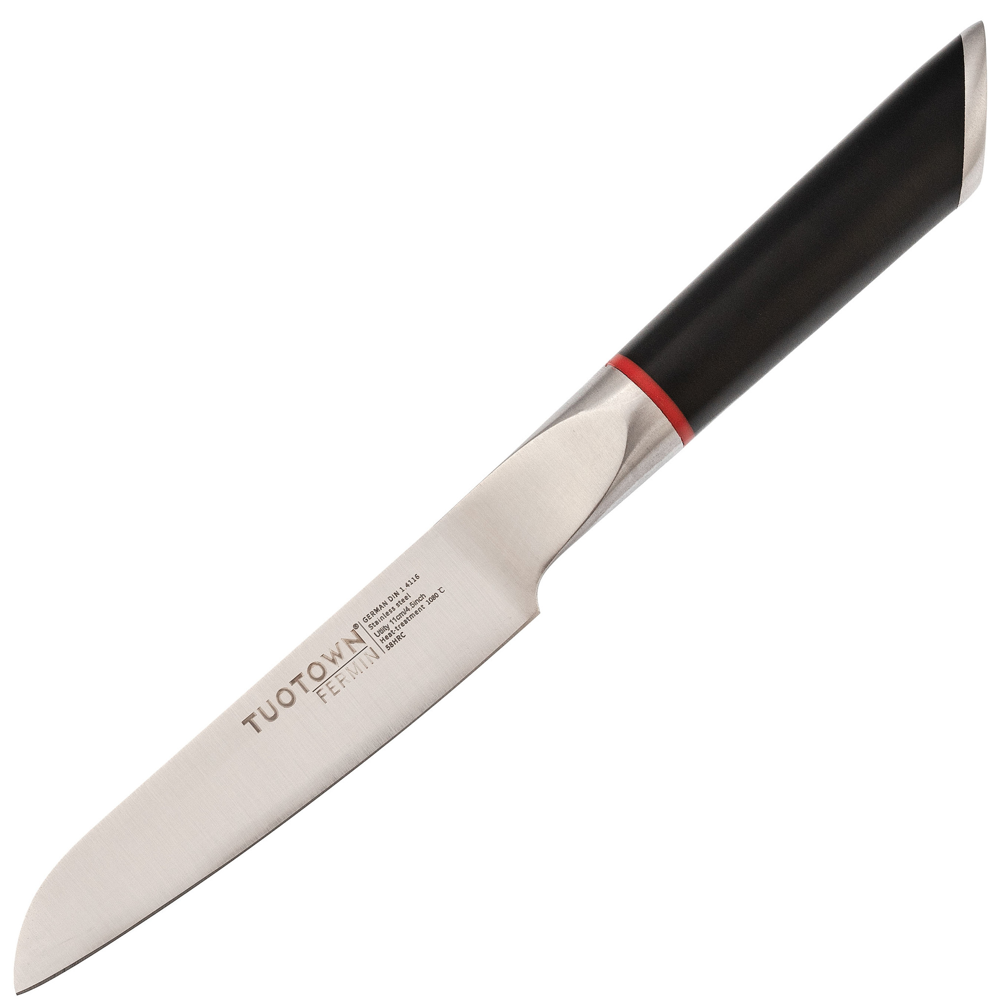 Кухонный нож универсальный, Tuotown серия Fermin, сталь 1.4116, рукоять пластик нож кухонный samura mo v универсальный 125мм