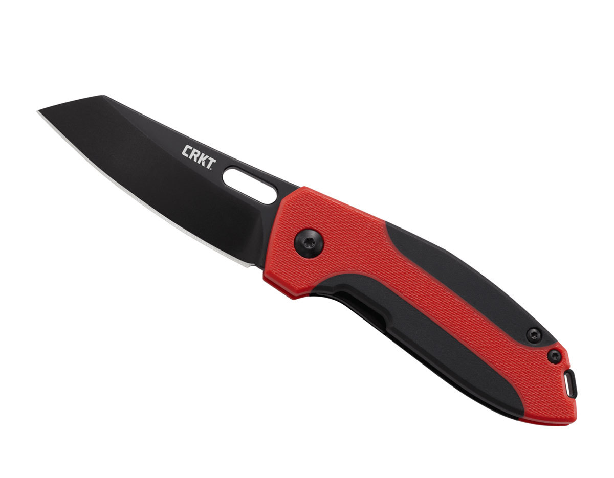 нож nishi с фикс клинком рук ть паракорд клинок 8cr13mov пластик ножны crkt 2290 Складной нож CRKT Sketch™ Red, сталь 8Cr13MoV, рукоять ABS пластик