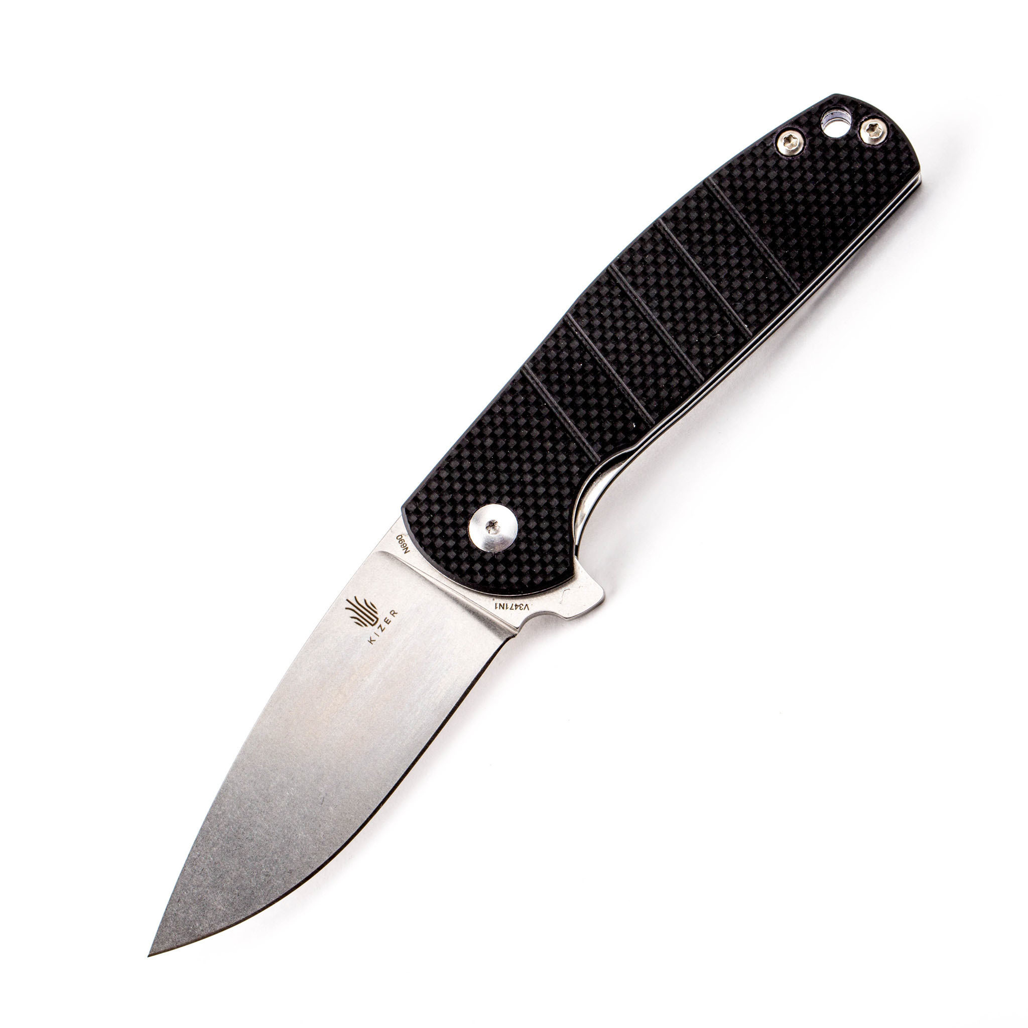 Складной нож Kizer Gemini, сталь N690, рукоять G10 - фото 1