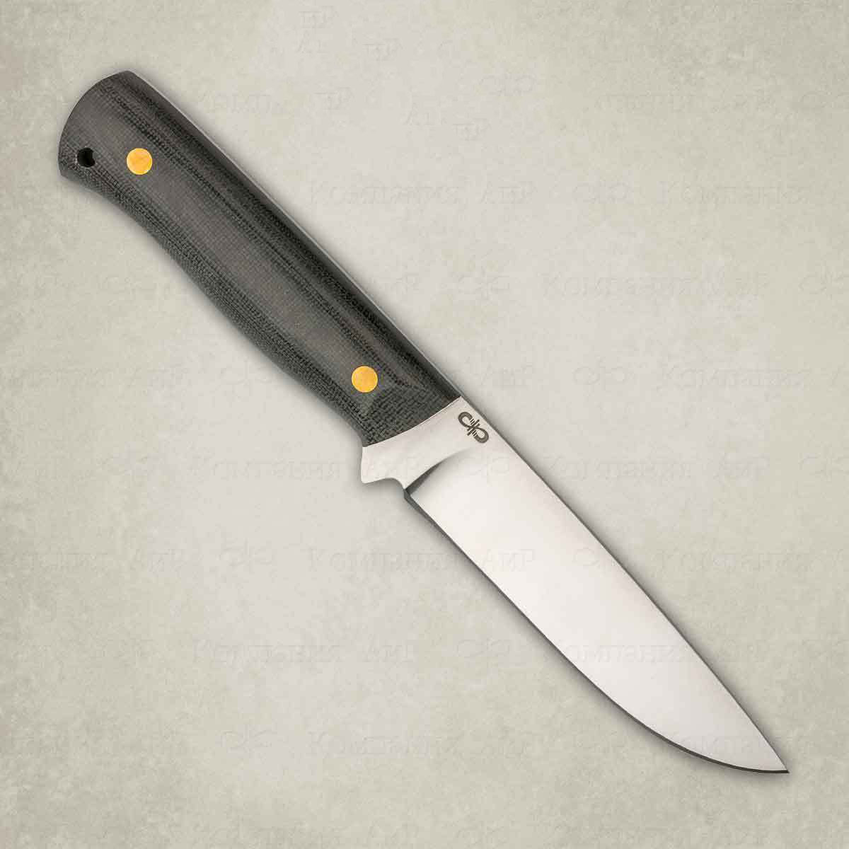 Нож разделочный АиР Стриж ЦМ сталь К-340 рукоять текстолит.