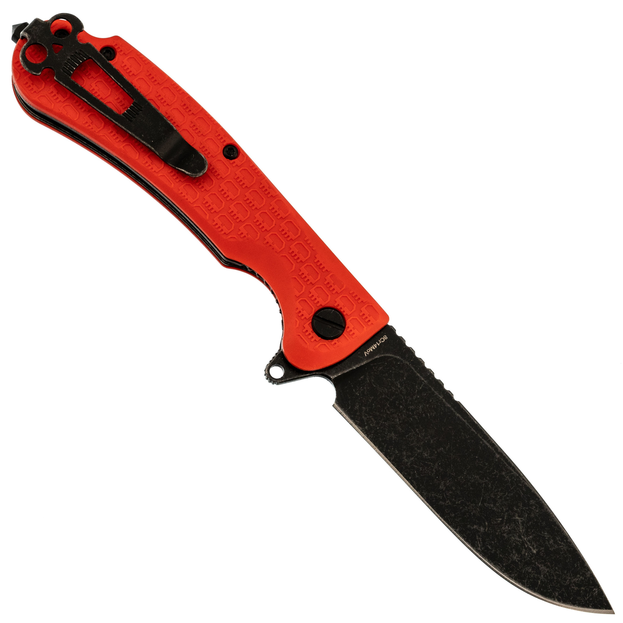 Складной нож Daggerr Wocket Orange BW, сталь 8Cr14MoV, рукоять FRN - фото 2