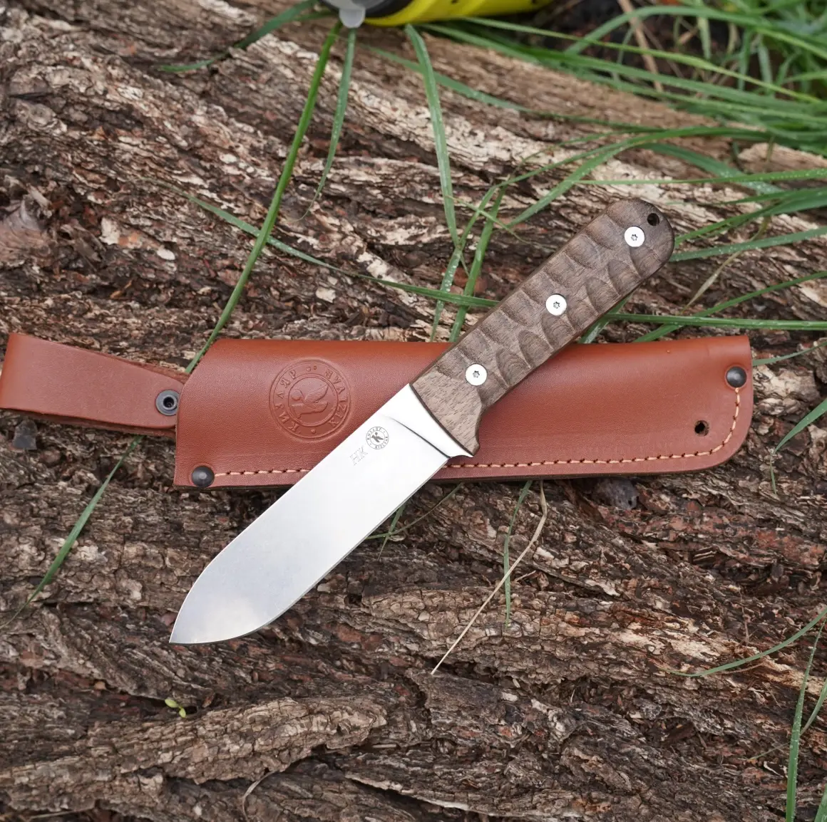 

Туристический нож Кизляр ПП Кефарт, сталь AUS-8, рукоять орех