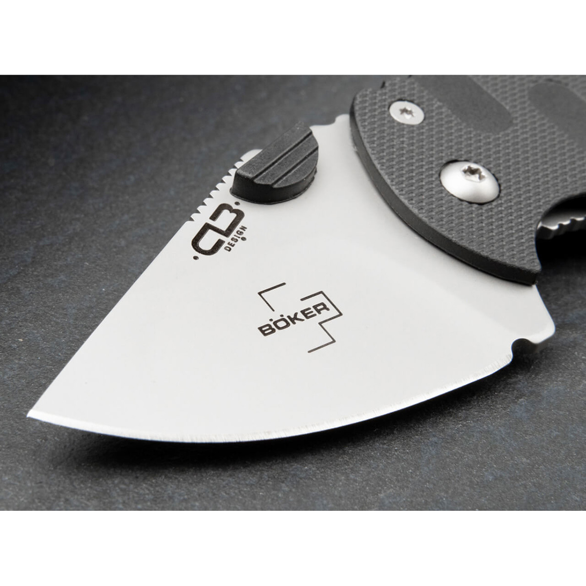 Складной нож Boker Subcom 2.0 Black, сталь D2, рукоять zytel/сталь - фото 2
