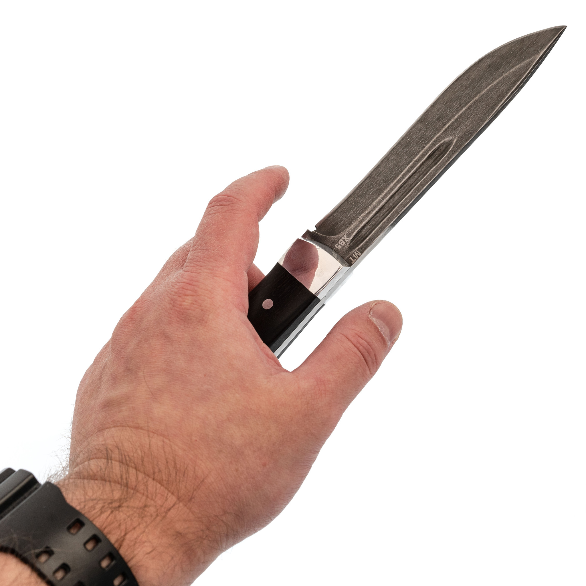 Нож МТ-7, цельнометаллический ХВ5, граб, Ворсма - фото 5