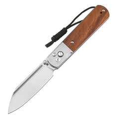 Фото Складной нож Artisan Cutlery Holm, сталь AR-RPM9, рукоять сталь/дерево