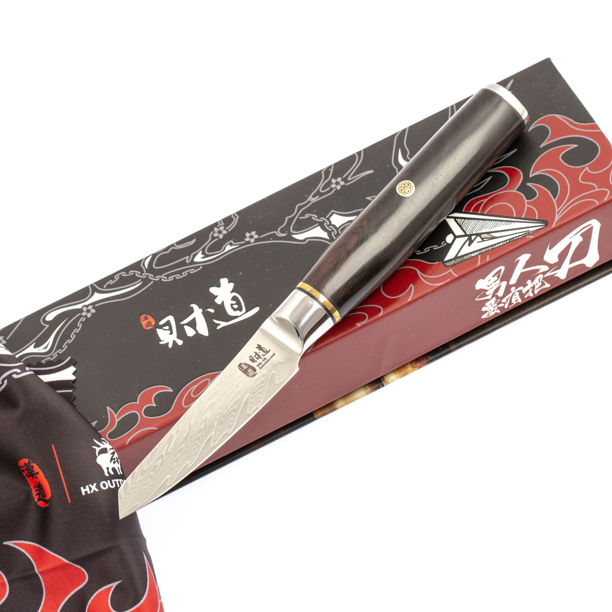 Нож кухонный фруктовый Han Dao Luo, сталь VG10, HX OUTDOORS - фото 4