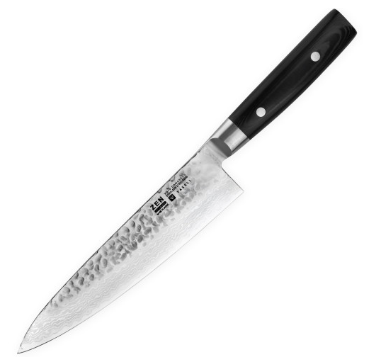Набор из кухонного ножа с точилкой Zen, дамасская сталь - фото 2