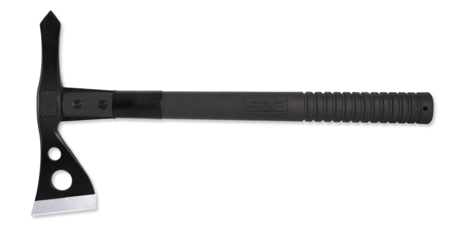 Топор - тактический томагавк TACTICAL TOMAHAWK BLACK- SOG F01T, сталь 420 Black Finish, рукоять термопластик GRN, чёрный