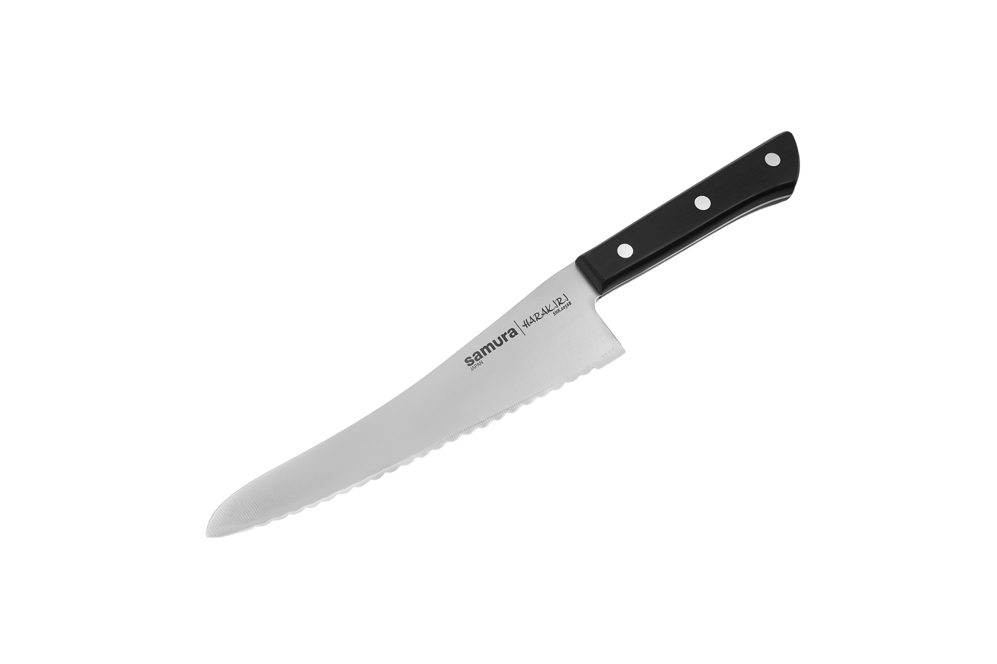 фото Кухонный нож для замороженных продуктов samura harakiri 188 мм, сталь aus-8, рукоять пластик